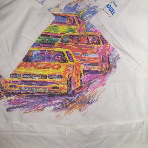 Vintage Akzo Nobel Painted Cars T-shirt - Picture 3 of 8